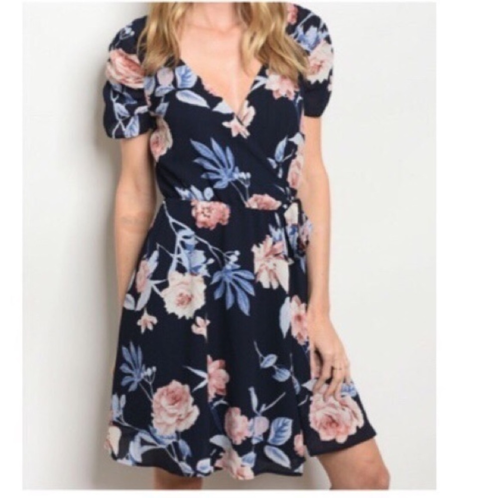 Floral Print Dress‎